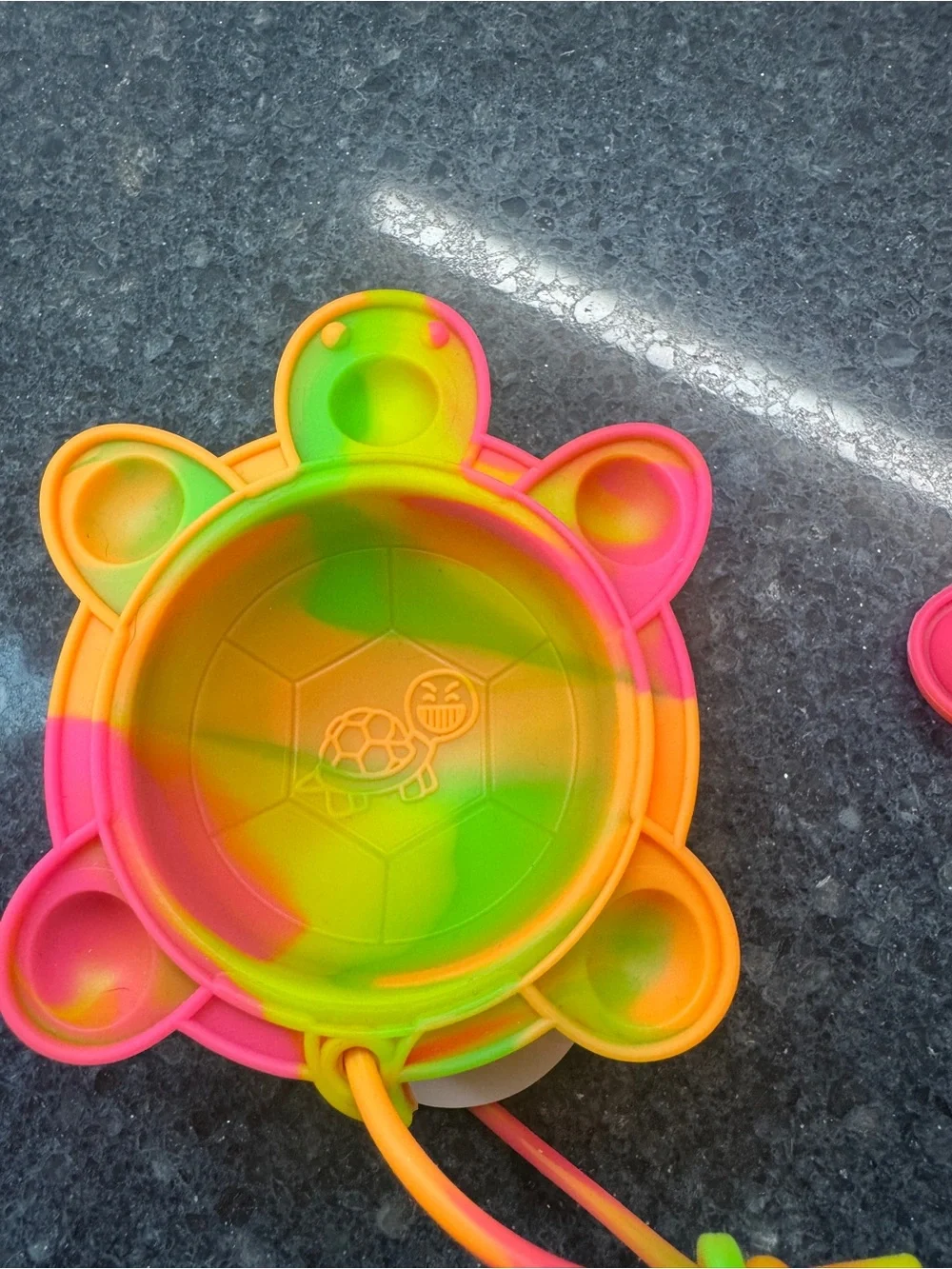 NWT HALLMARK Rainbow Turtle Pop-It Fidget Toy for Kids - Multicolor